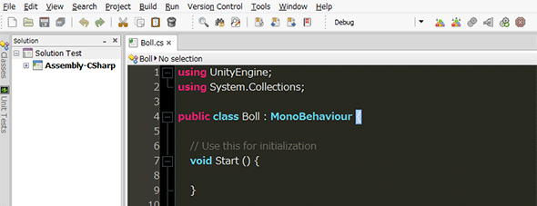 Mono Developのカラーリング